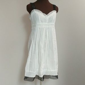 Loft White Linen Dress